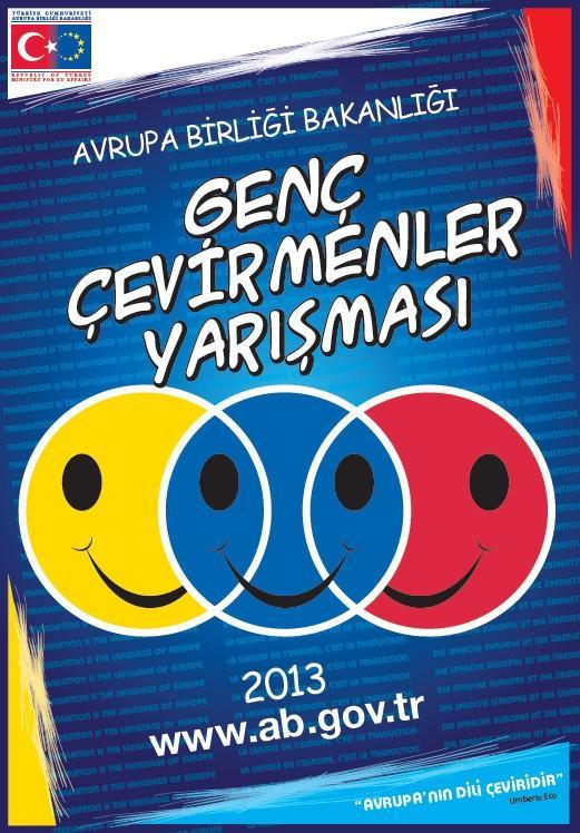 Avrupa Birliği Bakanlığı Genç Çevirmenler Yarışması 2013