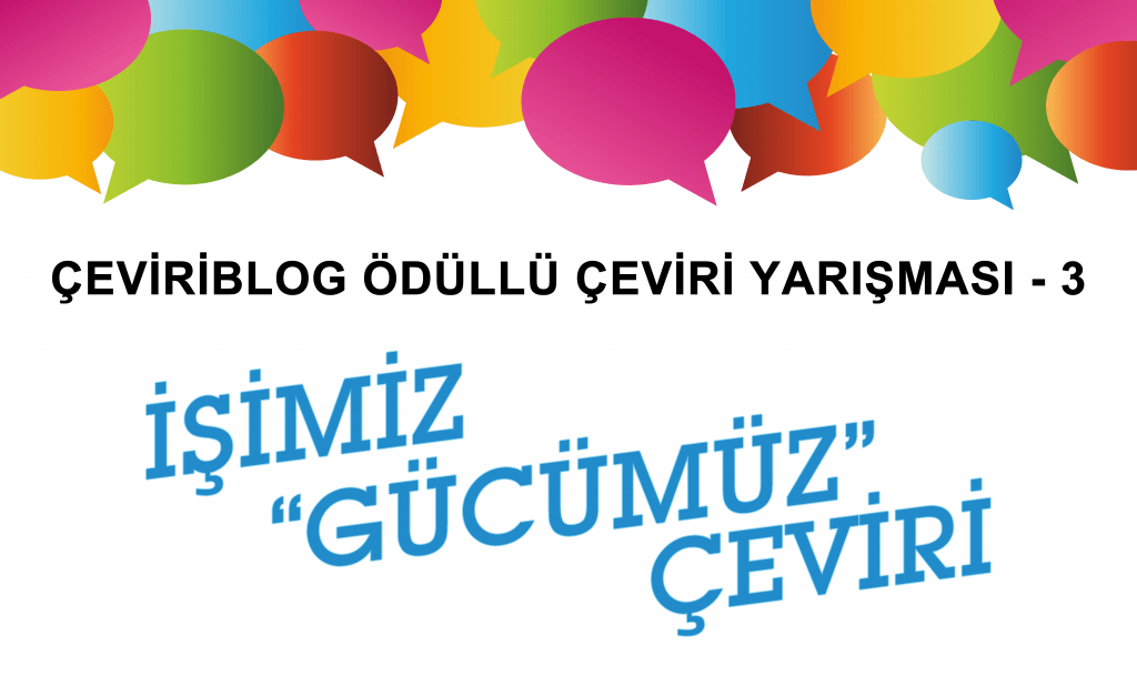 ÇeviriBlog Çeviri Yarışması 3 Geliyor