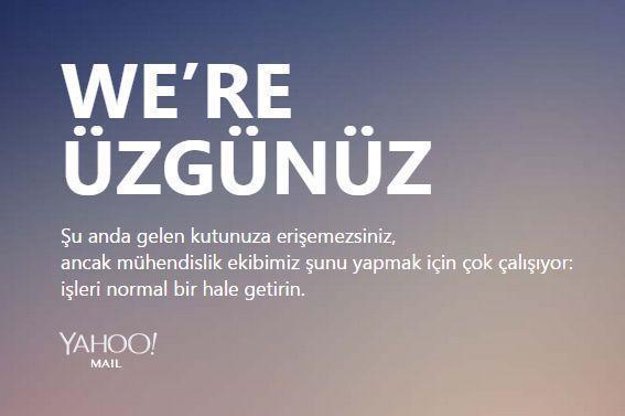 We’re yorgunuz!!