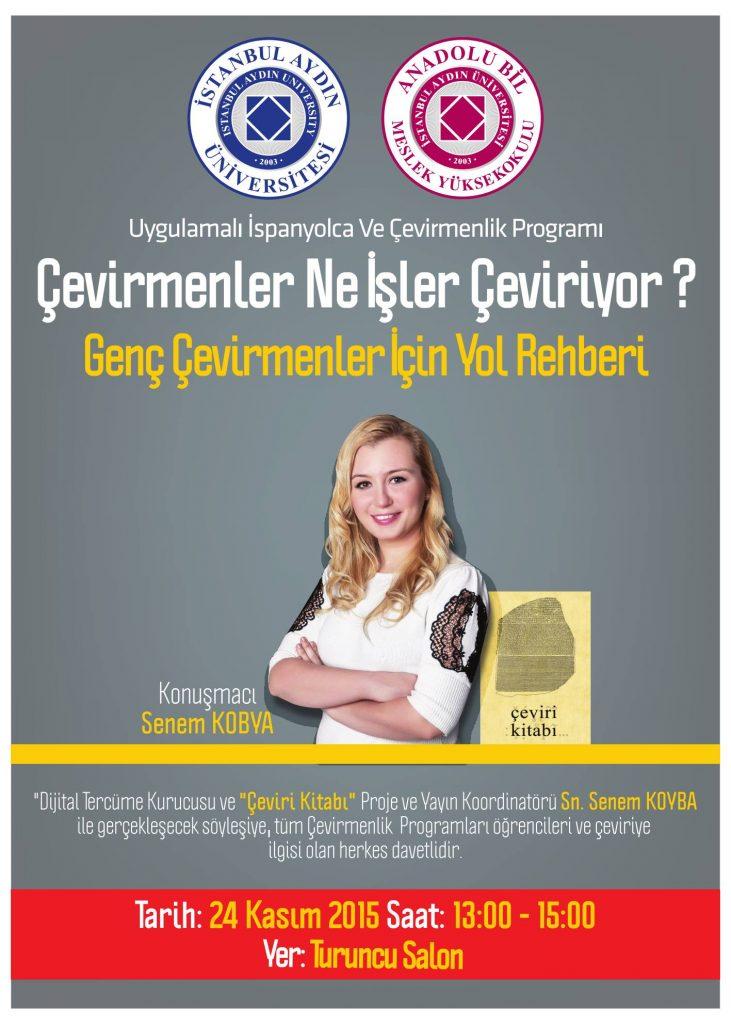 Aydın Üniversitesinde Genç Çevirmenler İçin Etkinlik Duyurusu