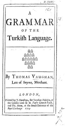 Latin Harfleriyle Yazılmış 300 Yıllık Türkçe Diyaloglar