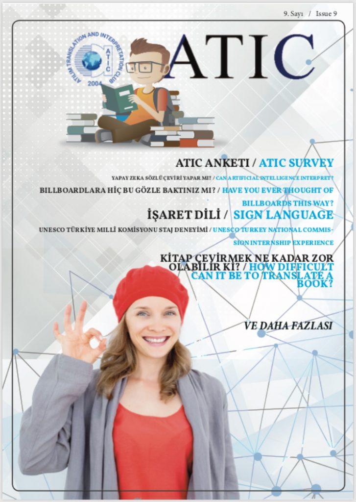 ATIC Dergisinin 9. Sayısı Çıktı!