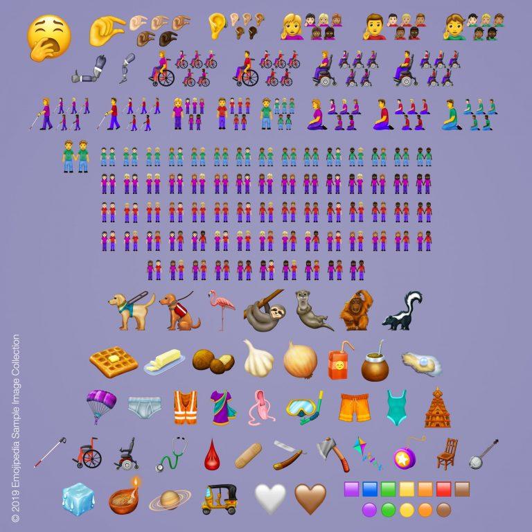 2019’da Engelleri Ortadan Kaldıran Yeni Emojiler