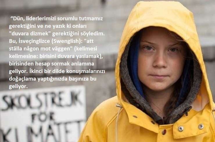 İklim Aktivisti Greta Thunberg Yaptığı Yanlış Çeviri İçin Özür Diledi