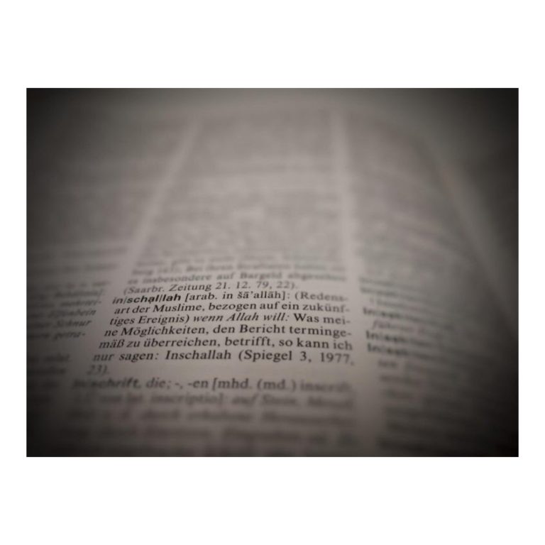 Duden’den ”Inschallah” Açıklaması