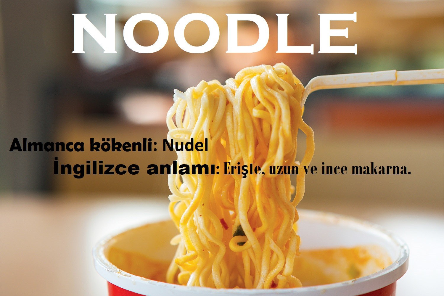 Etimolojik Çarşamba: Noodle